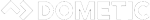 Logo von DOMETIC in Weiß.